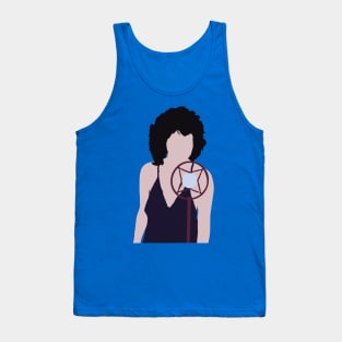 Blue Velvet Tank Top